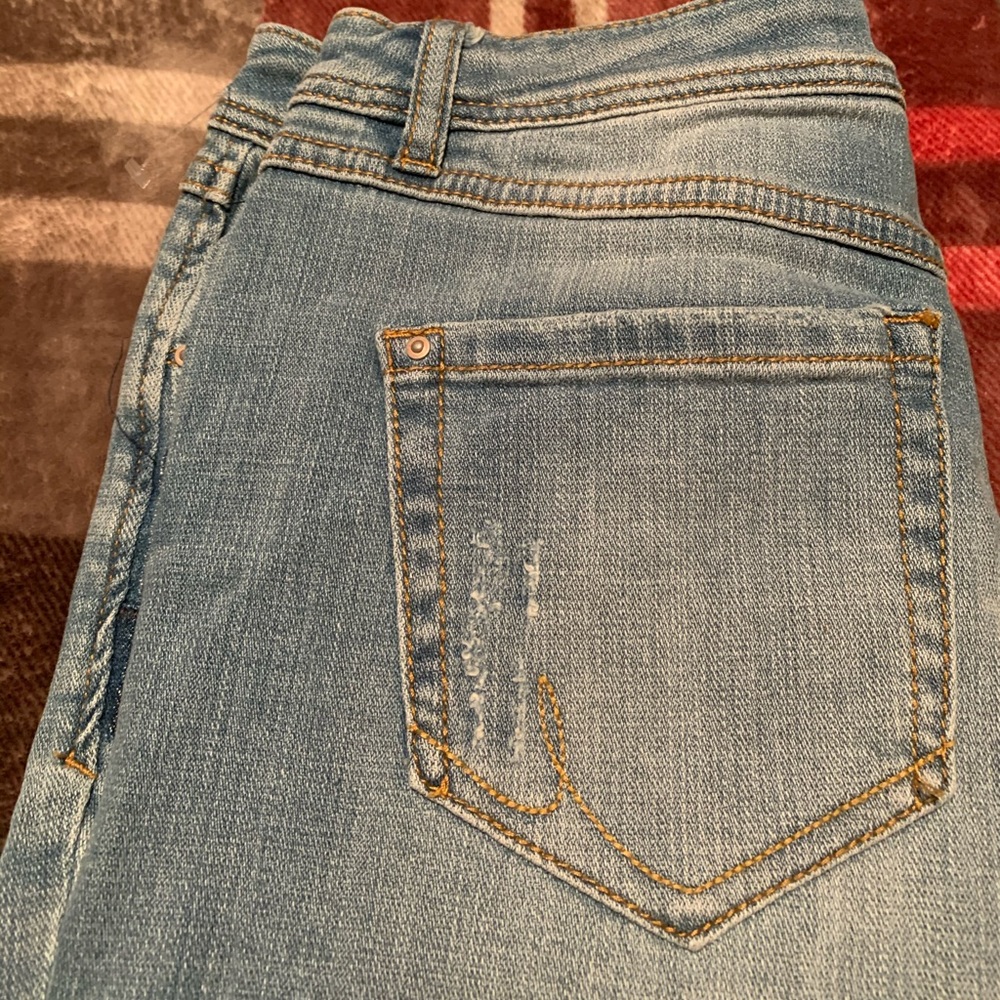 Inc Sequin Patchwork Boyfriend Jeans - image 8